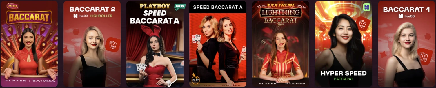 casino live baccarat